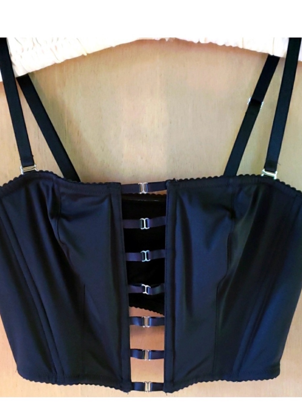 Victoria's Secret Black Bustier Top